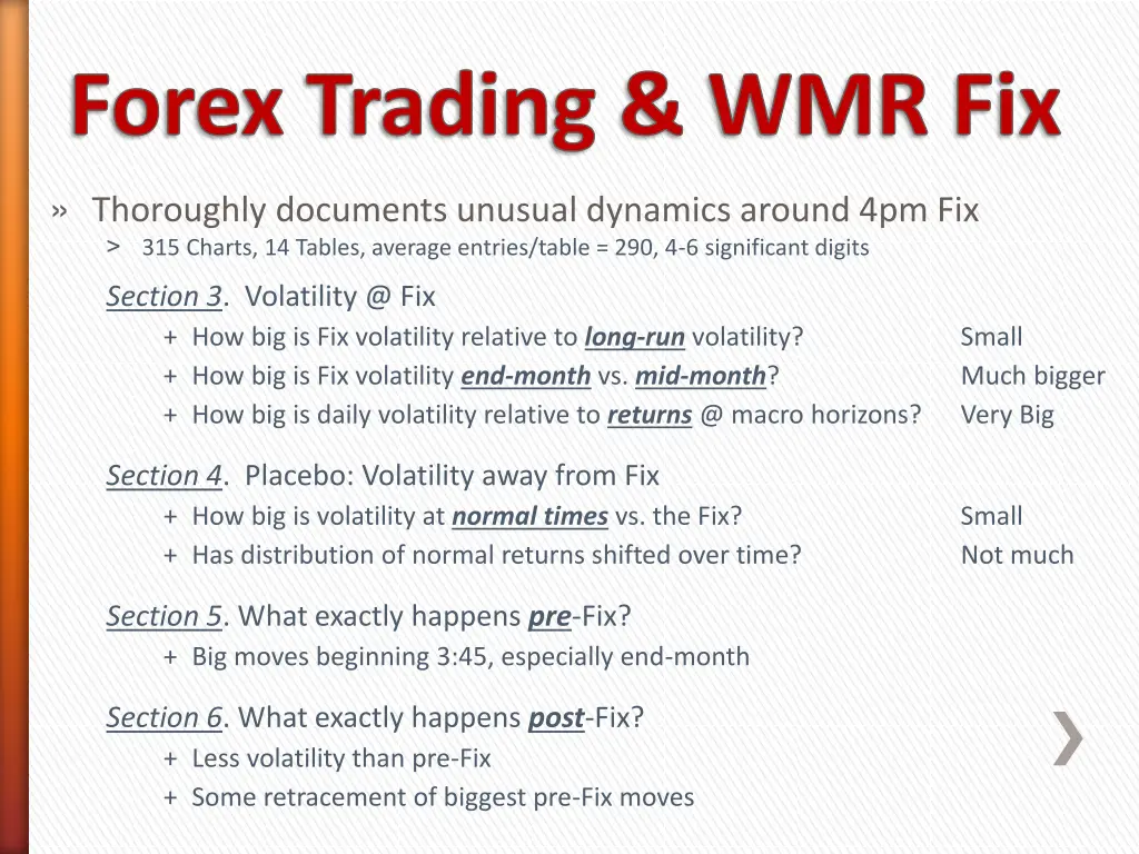 forex trading wmr fix