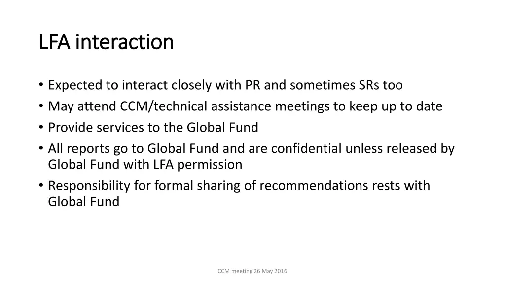 lfa interaction lfa interaction