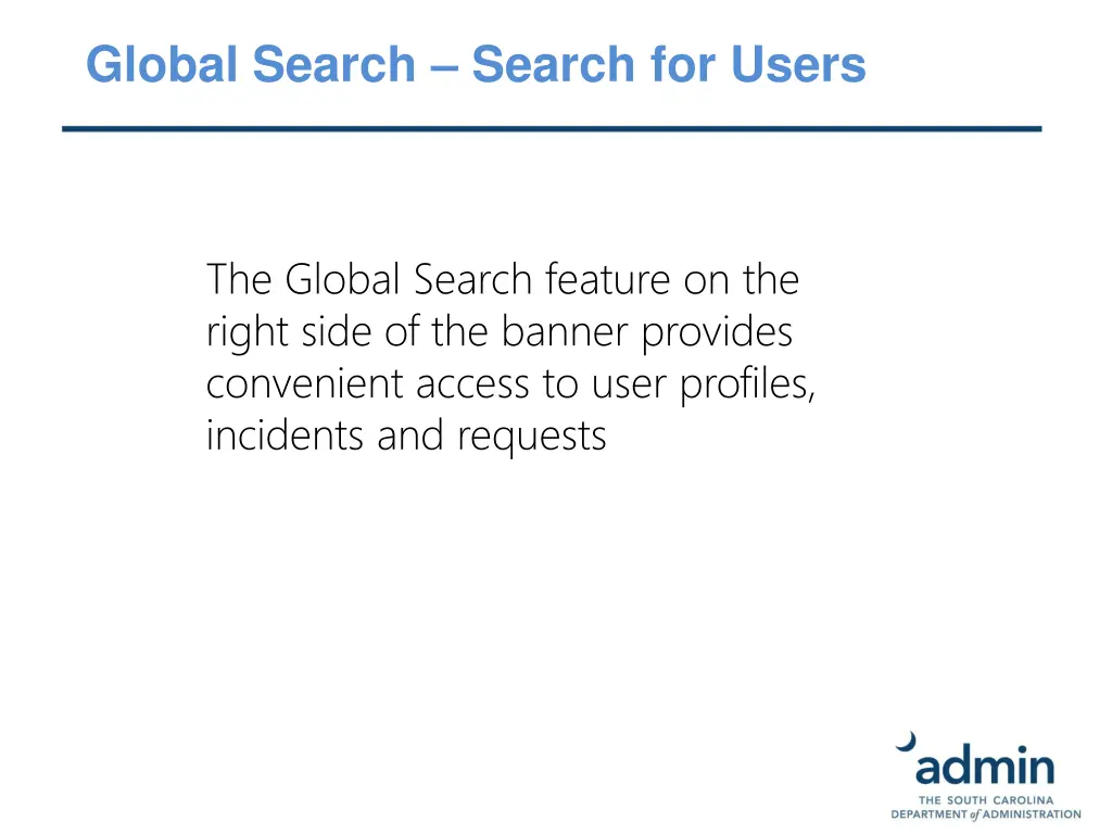 global search search for users