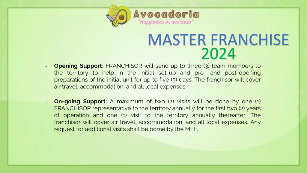 master franchise 2024 10