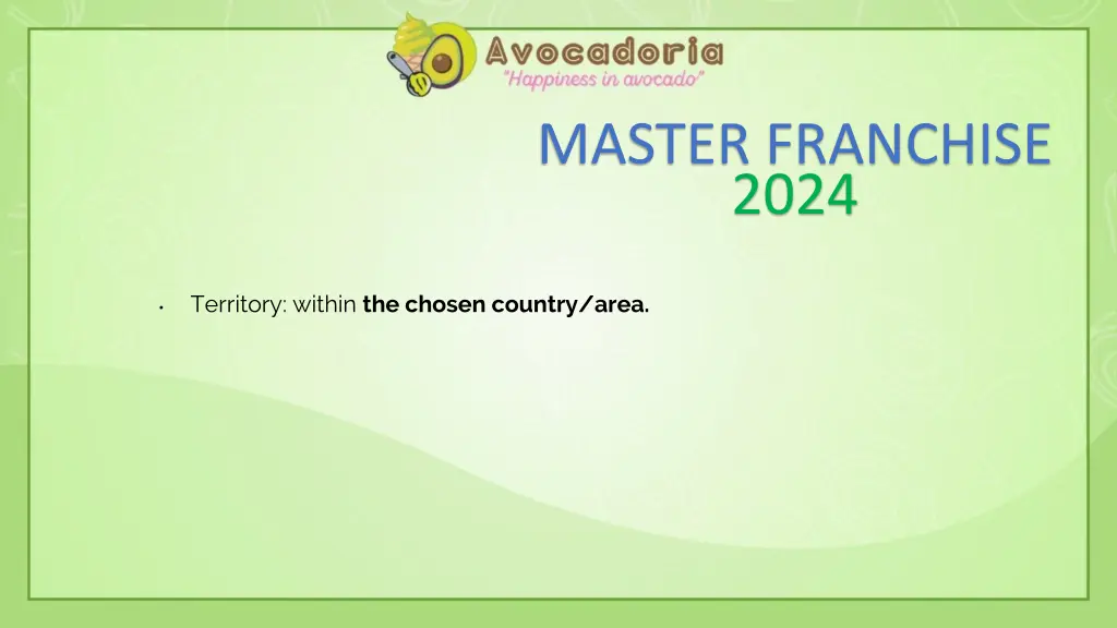 master franchise 2024 2