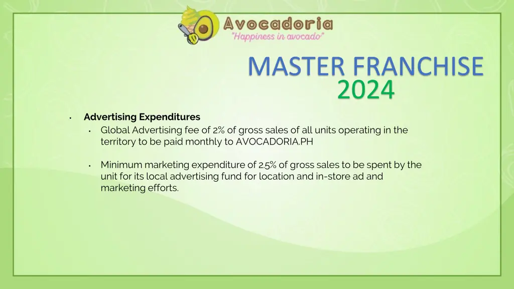 master franchise 2024 8