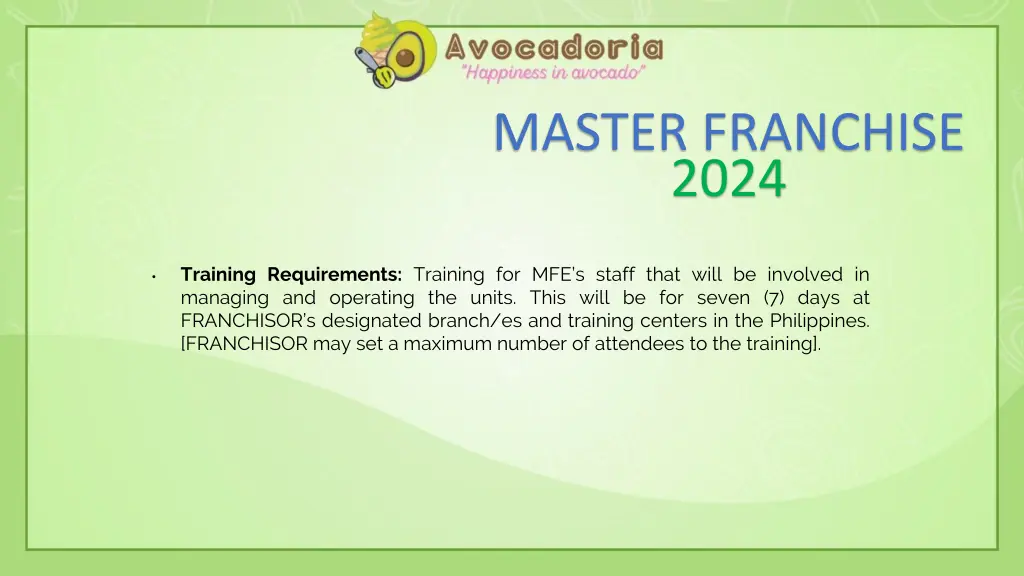 master franchise 2024 9