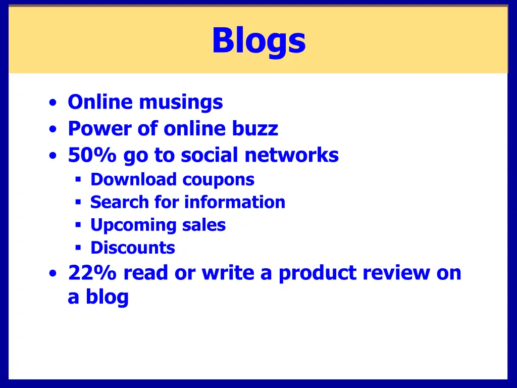 blogs