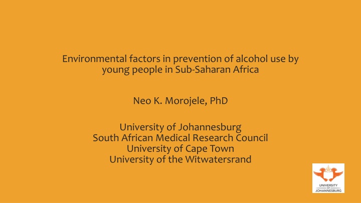 environmental factors in prevention of alcohol