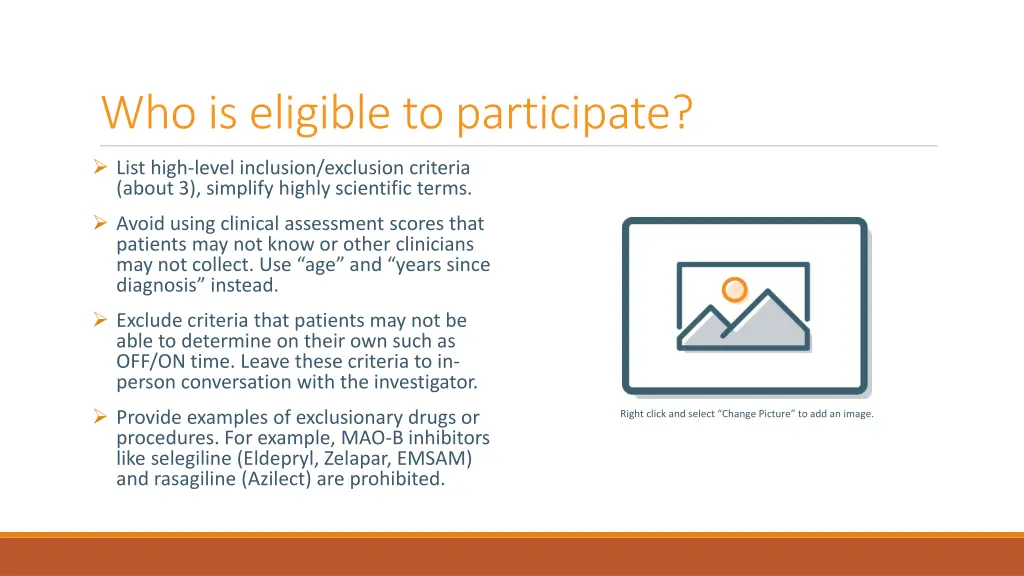 who is eligible to participate