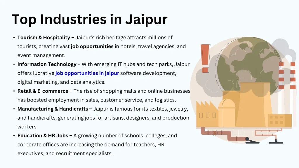top industries in jaipur