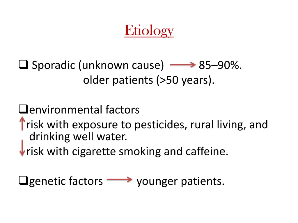 etiology