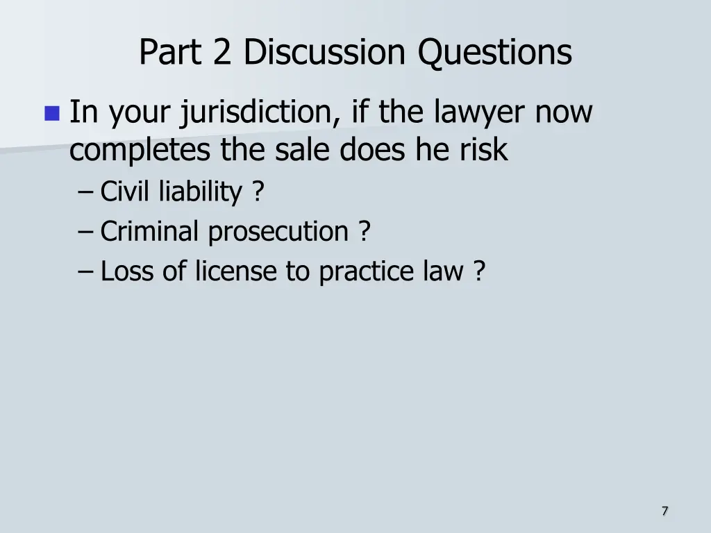part 2 discussion questions