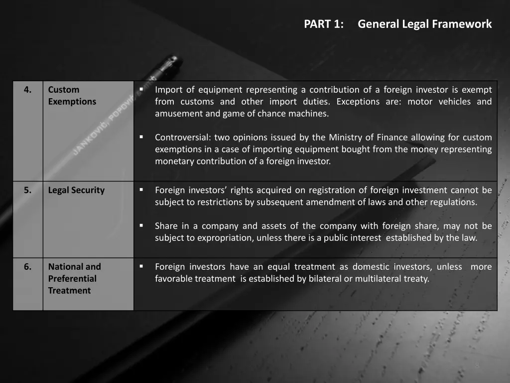 part 1 general legal framework 2