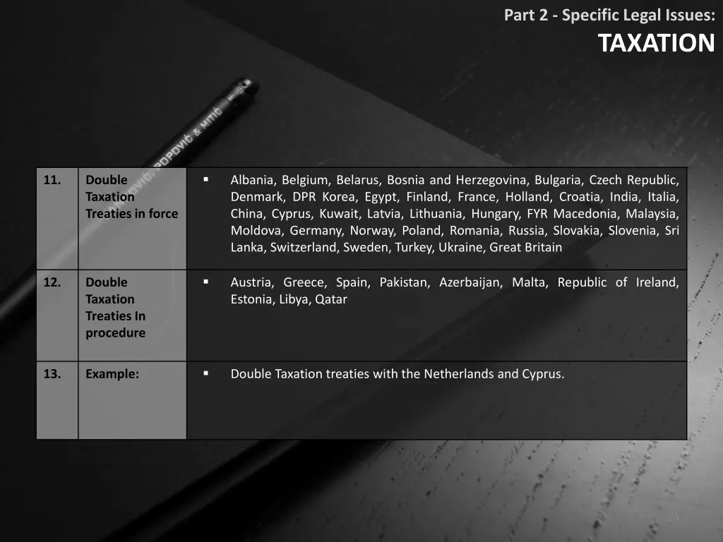 part 2 specific legal issues taxation 3