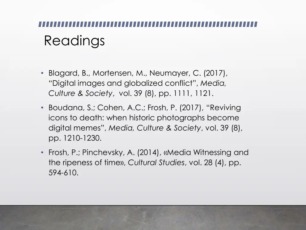 readings 3