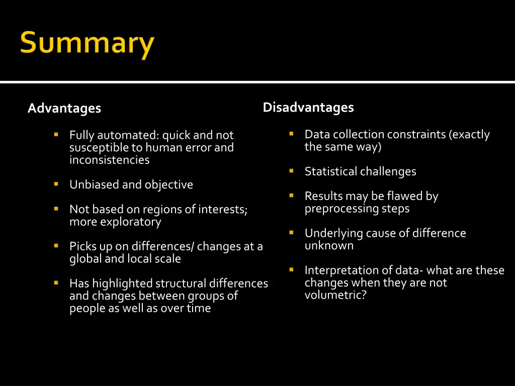 disadvantages
