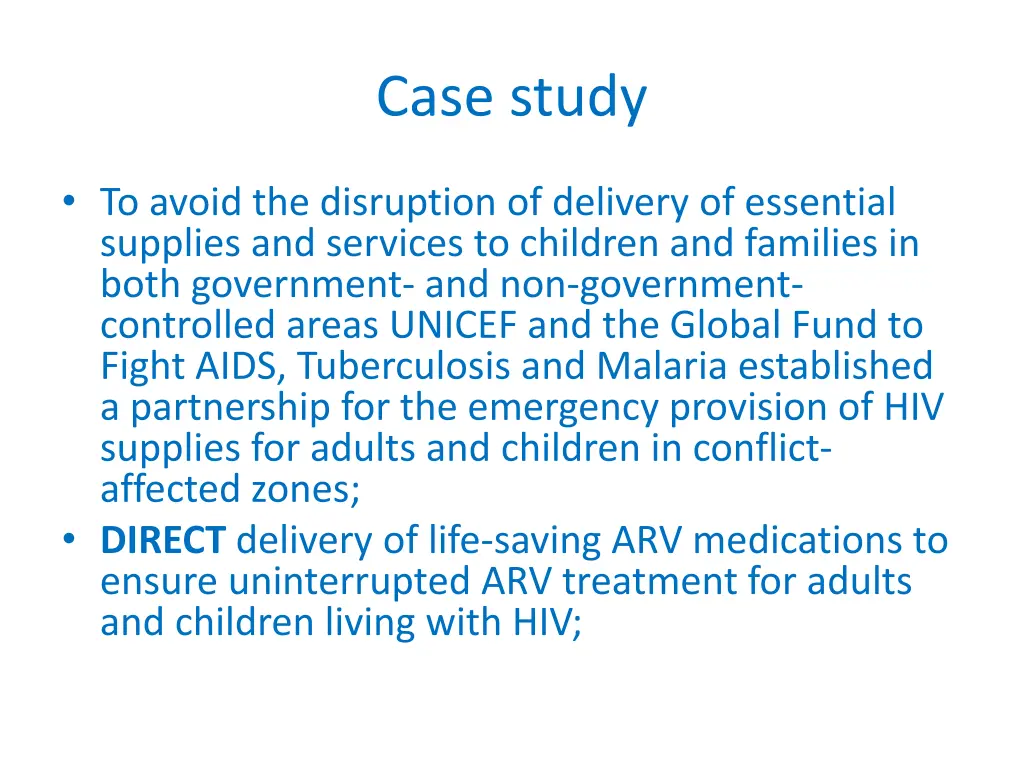 case study