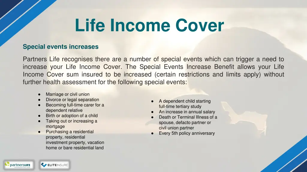 life income cover 7