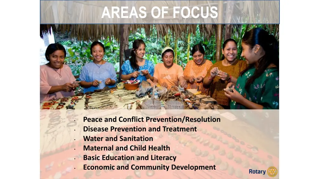 areas of focus
