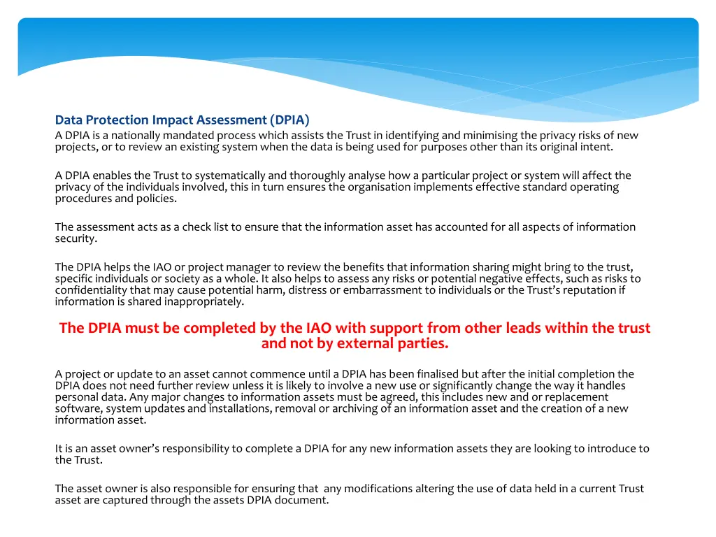 data protection impact assessment dpia a dpia