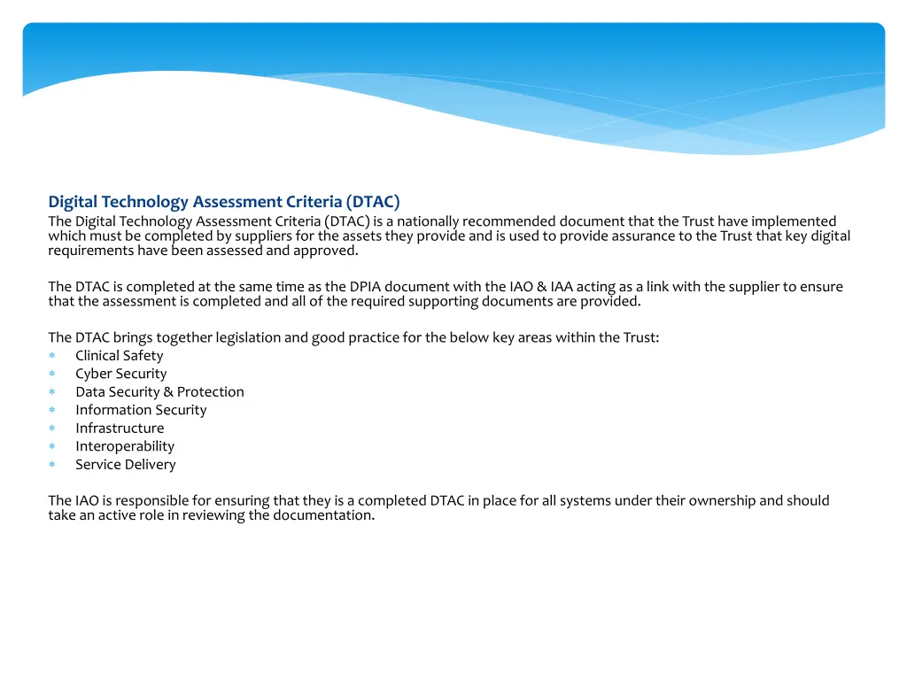 digital technology assessment criteria dtac