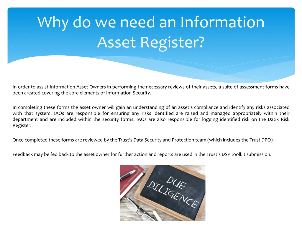why do we need an information asset register