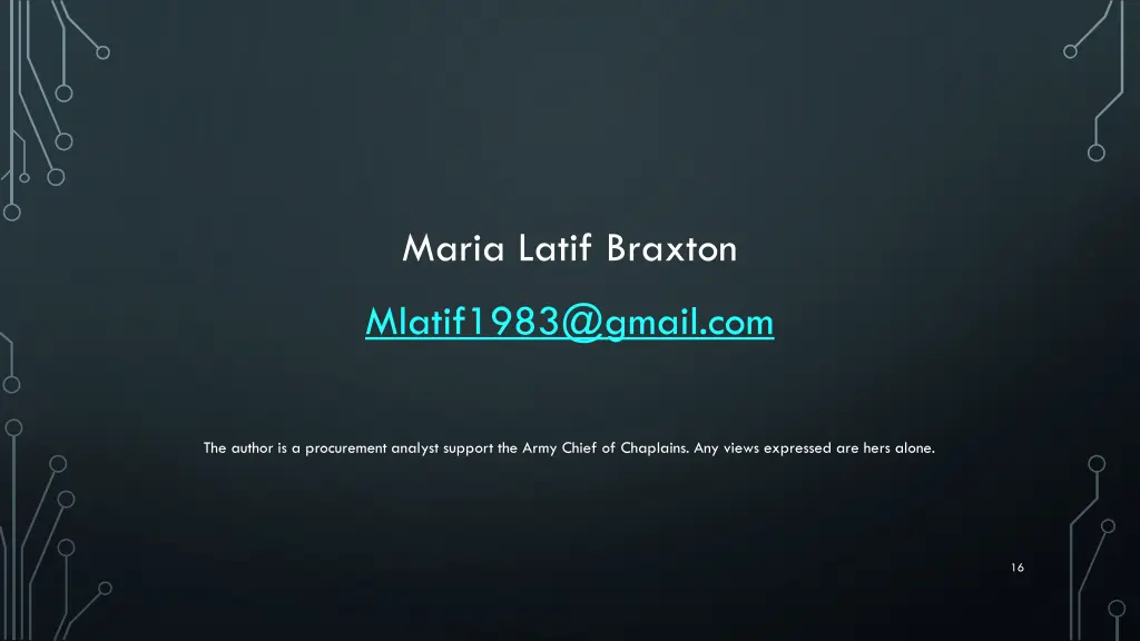 maria latif braxton