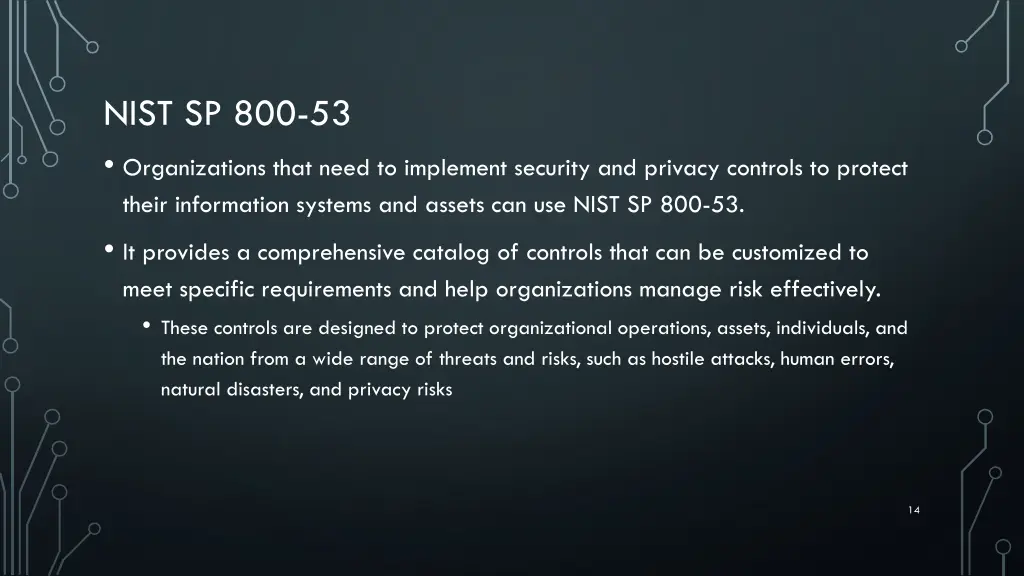 nist sp 800 53 organizations that need
