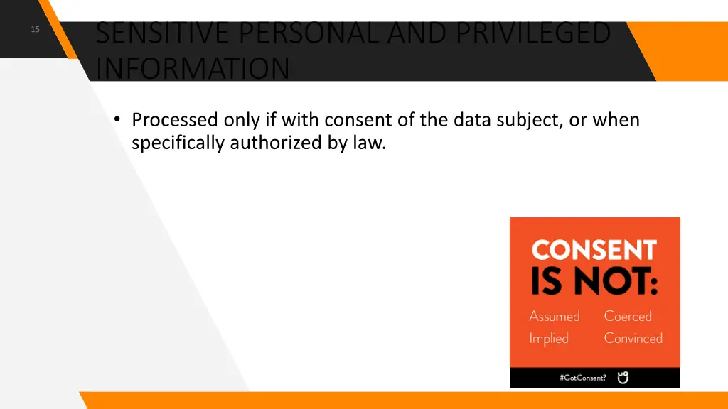 sensitive personal and privileged information