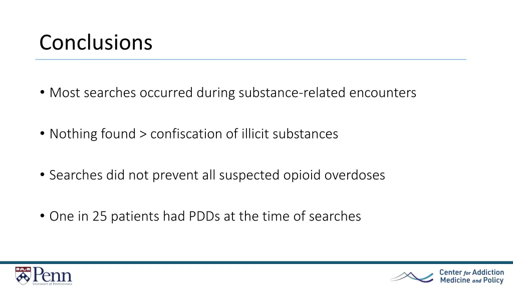 conclusions