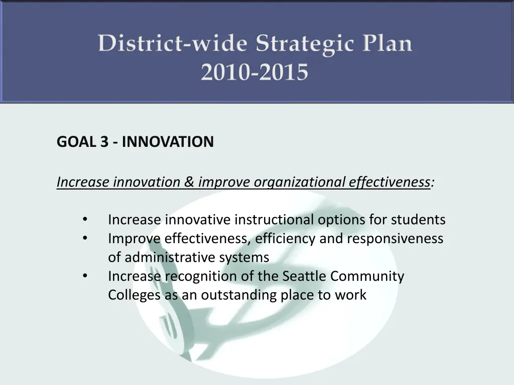 district wide strategic plan 2010 2015 2