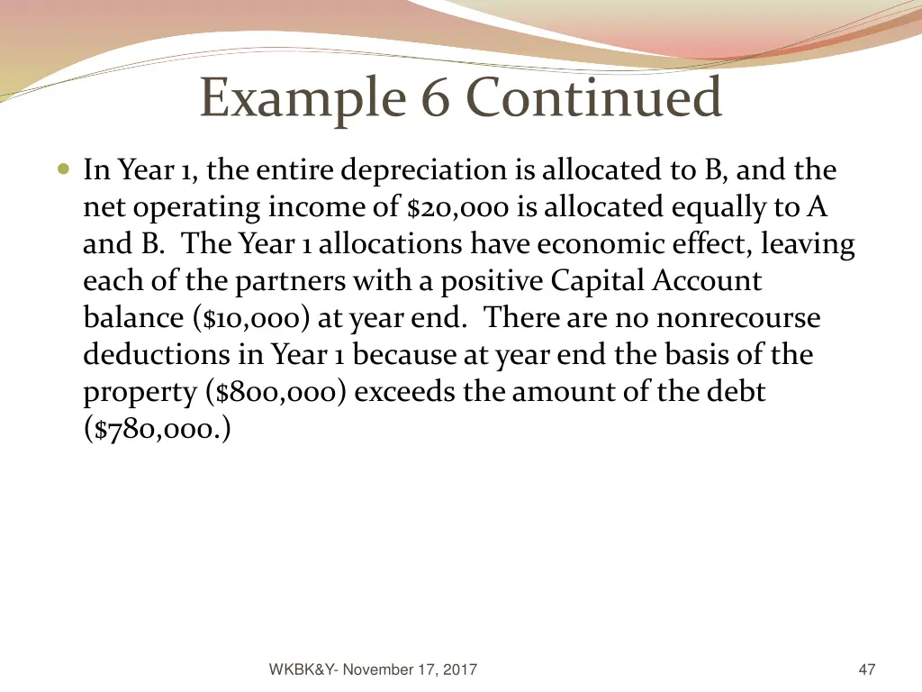 example 6 continued 2