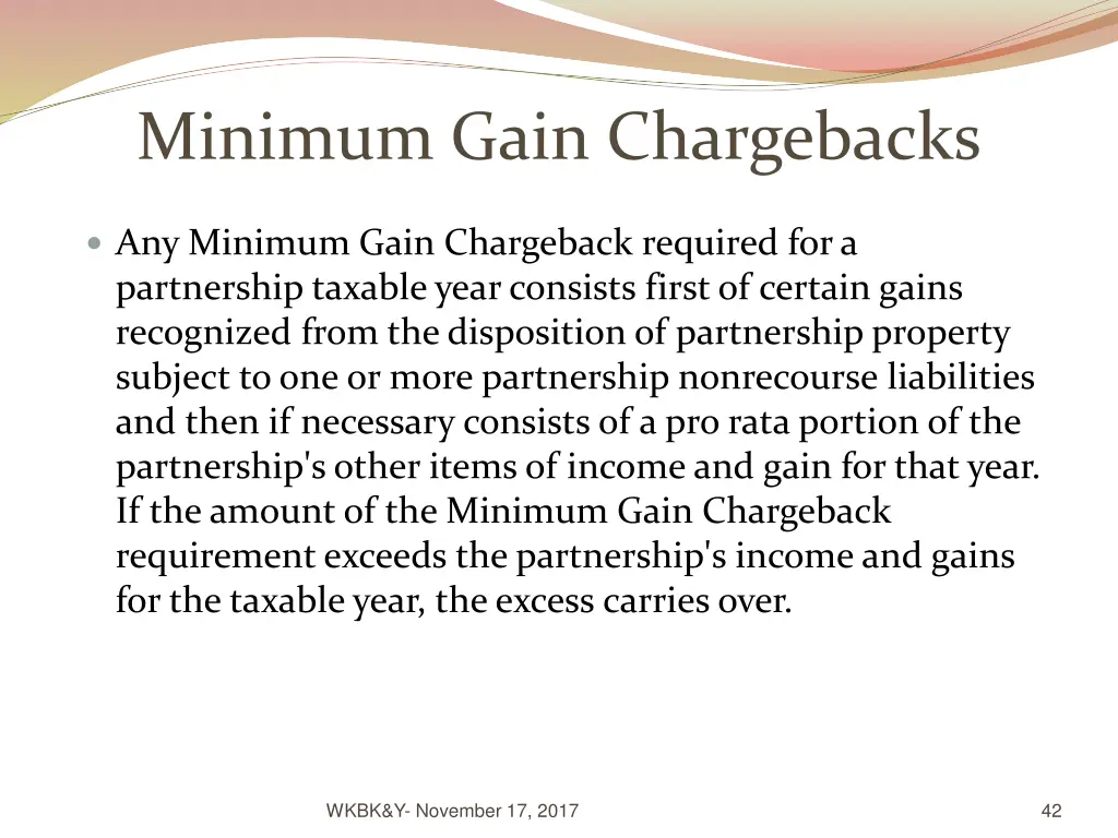 minimum gain chargebacks 3