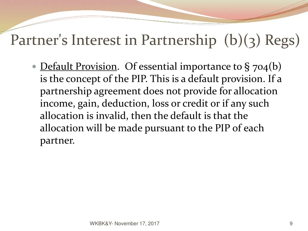 partner s interest in partnership b 3 regs