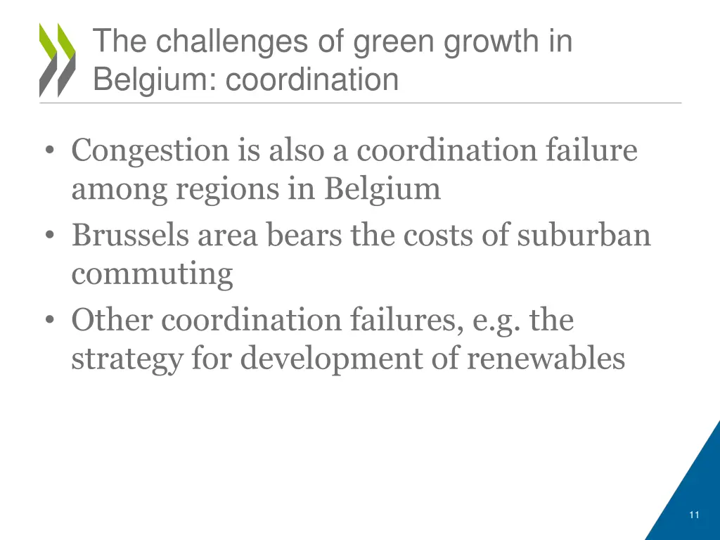 the challenges of green growth in belgium 2