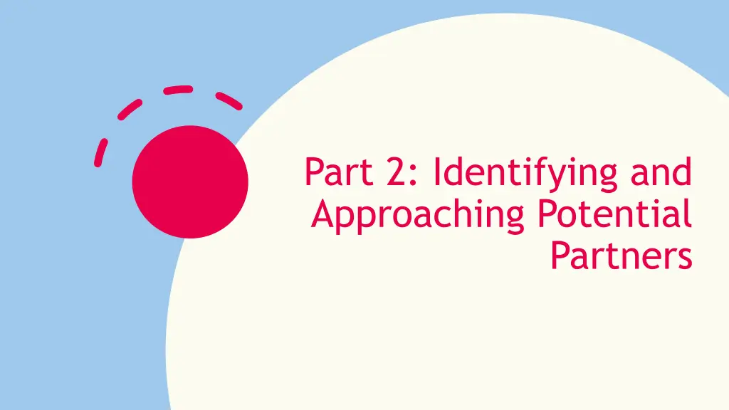 part 2 identifying and approaching potential
