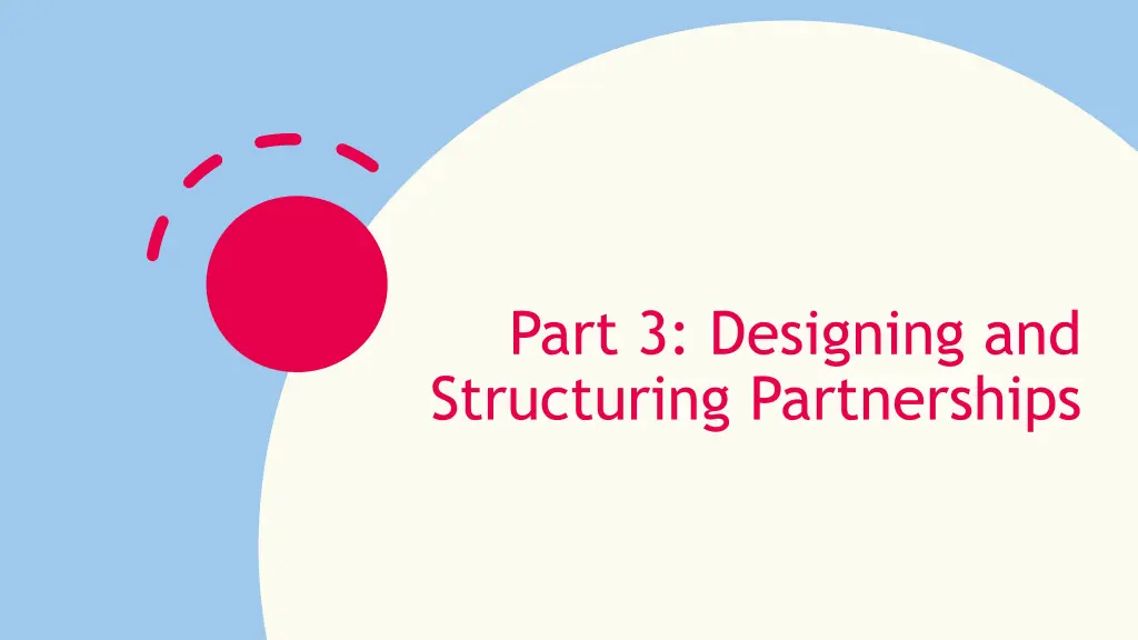 part 3 designing and structuring partnerships