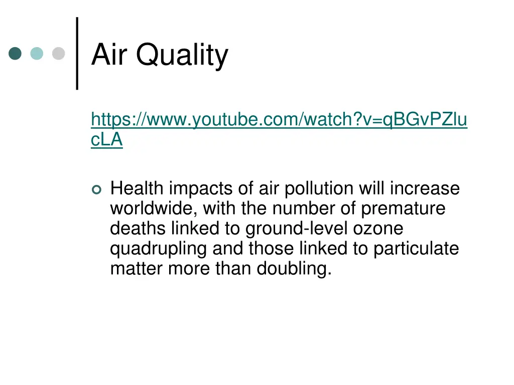 air quality