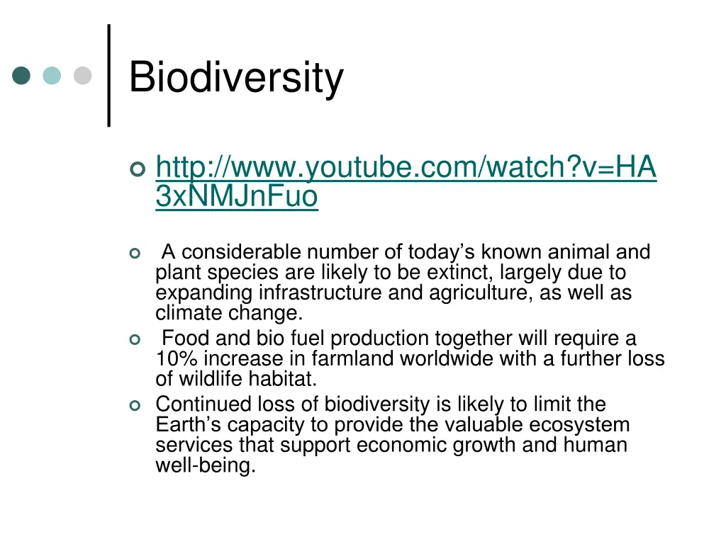 biodiversity