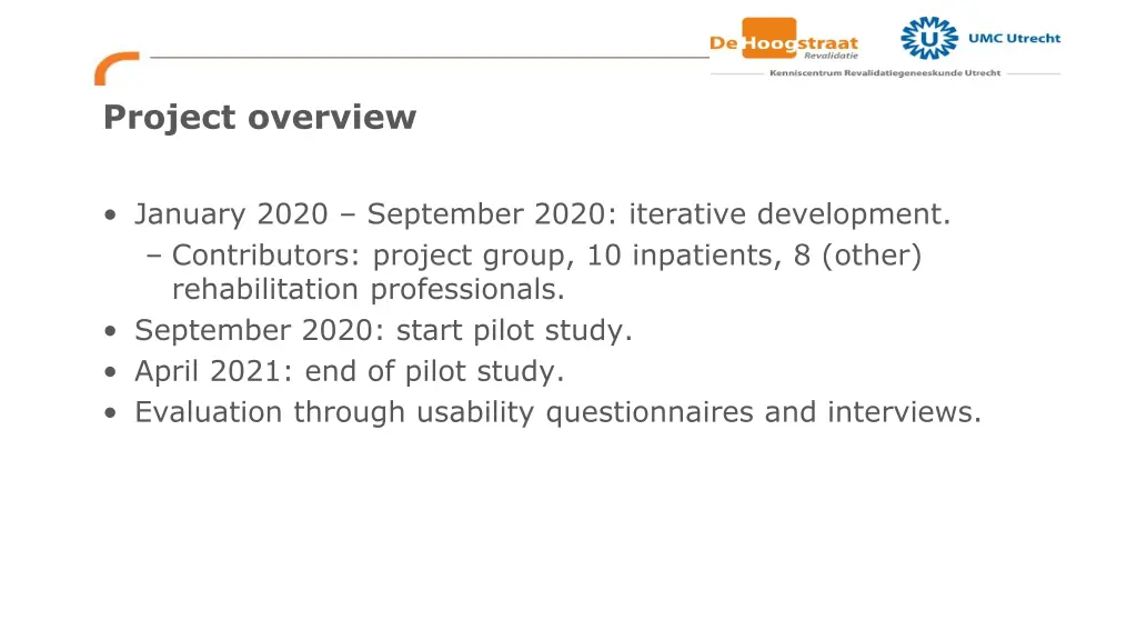 project overview