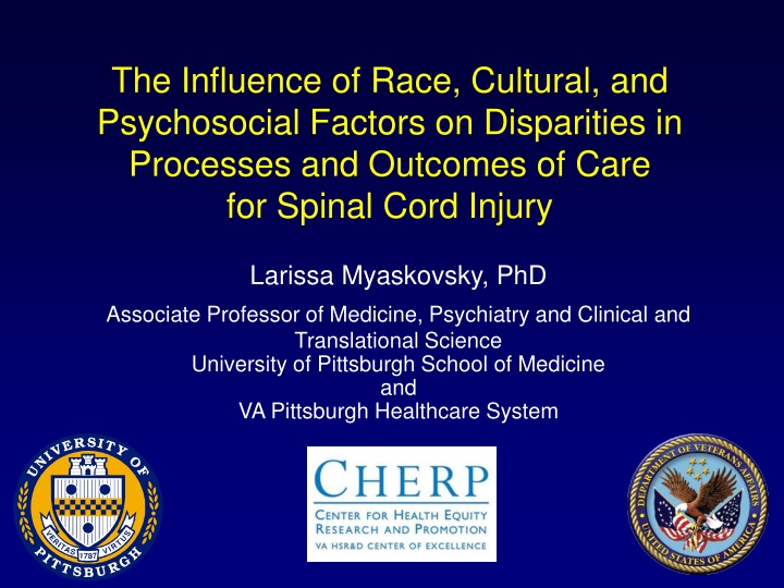 the influence of race cultural and psychosocial