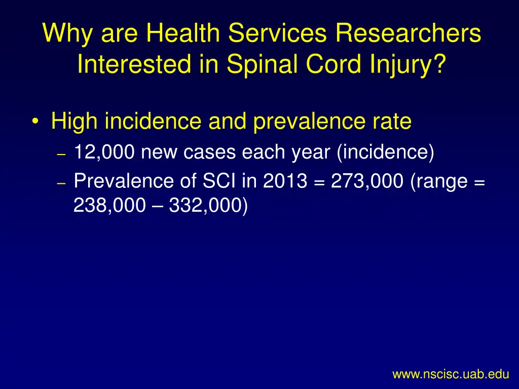 why are health services researchers interested