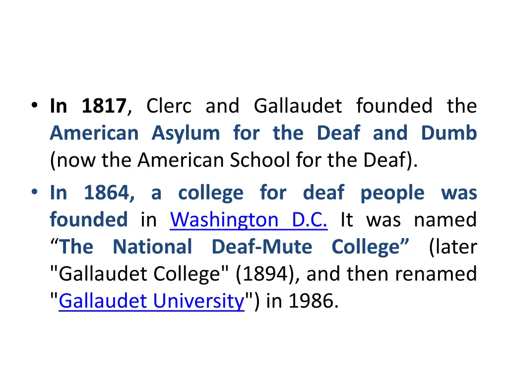 in 1817 clerc and gallaudet founded the american