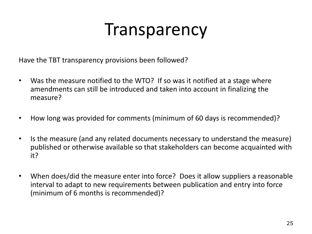 transparency