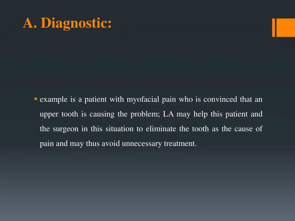 a diagnostic