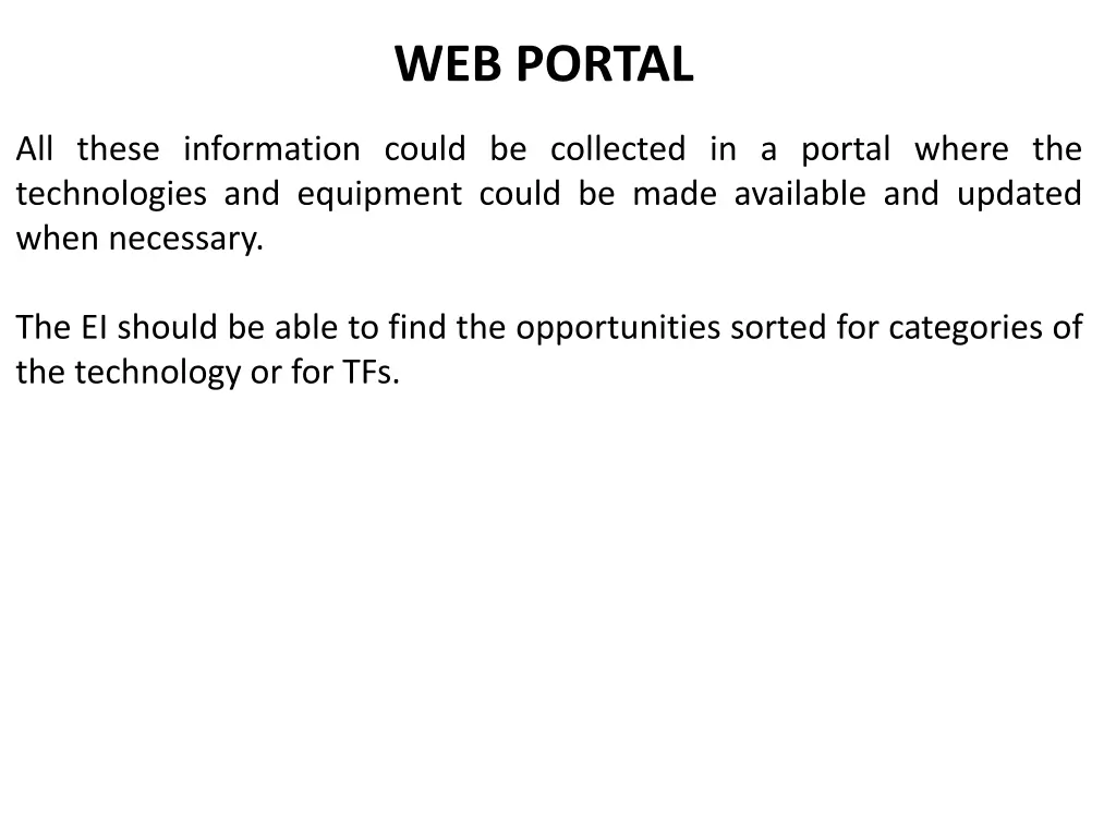 web portal