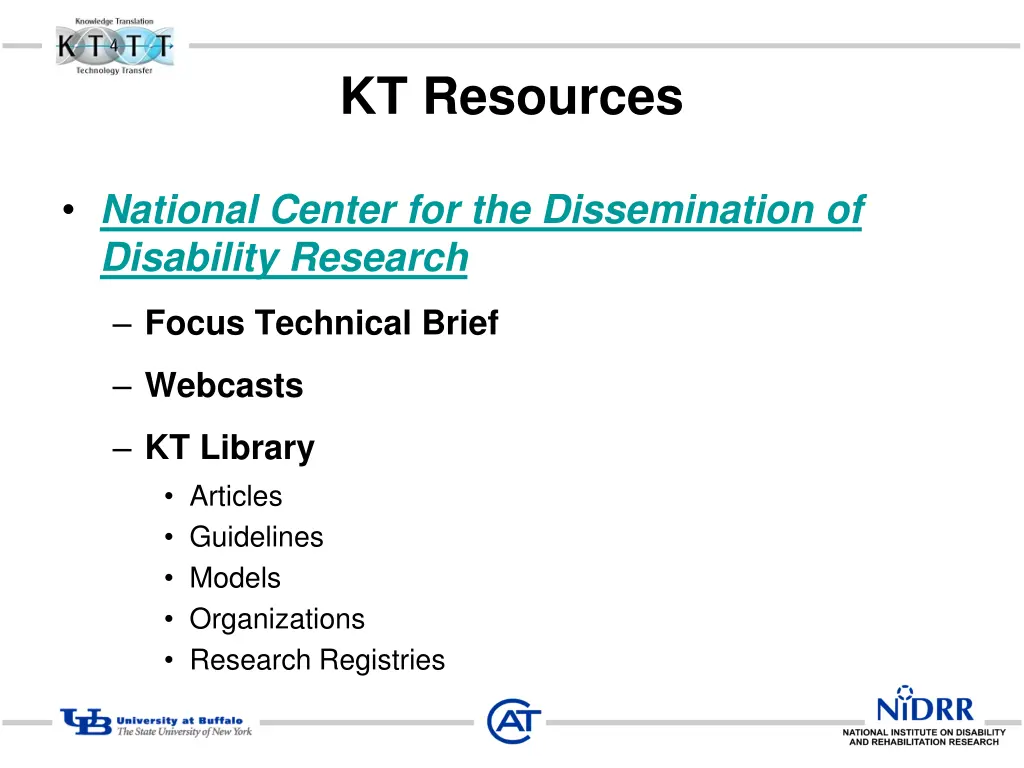 kt resources