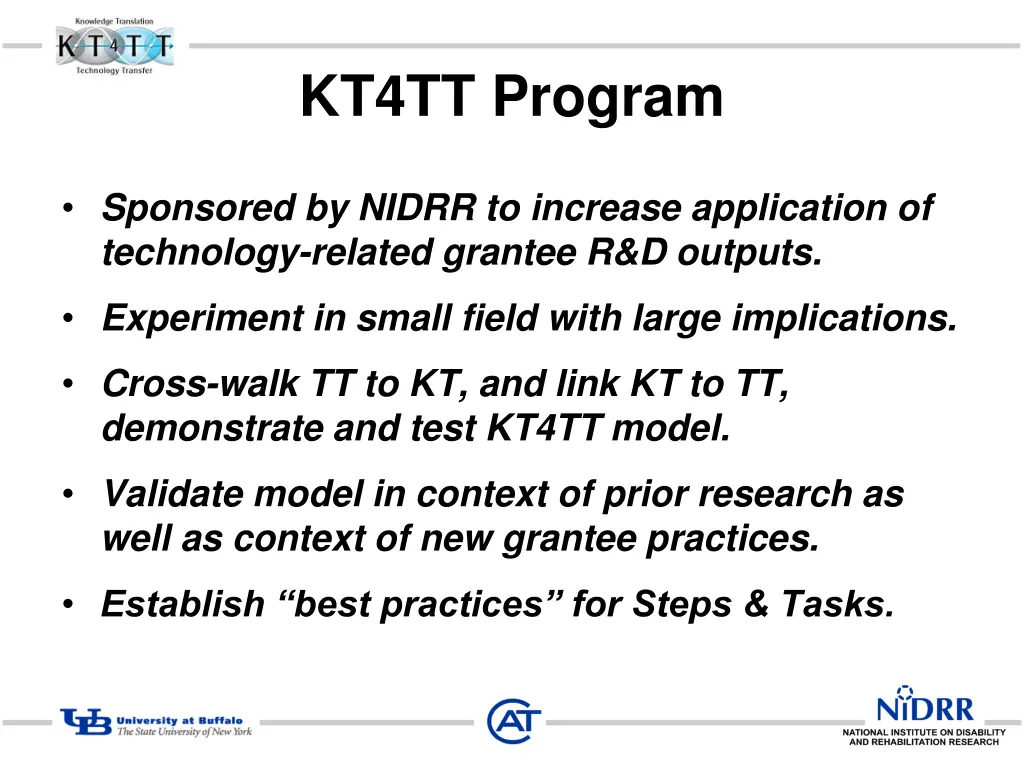 kt4tt program