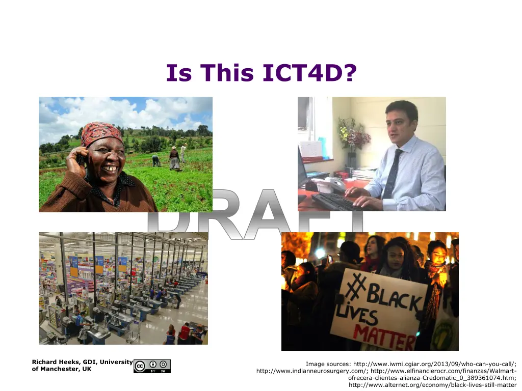 is this ict4d