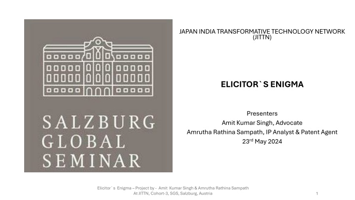 japan india transformative technology network
