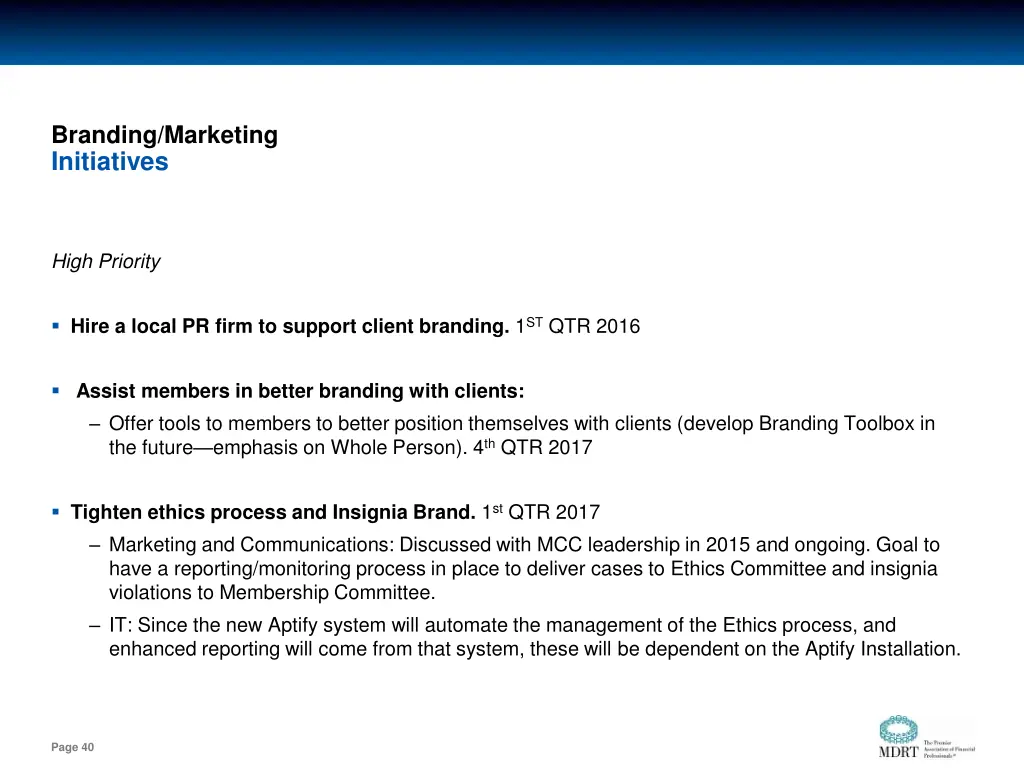 branding marketing initiatives 2