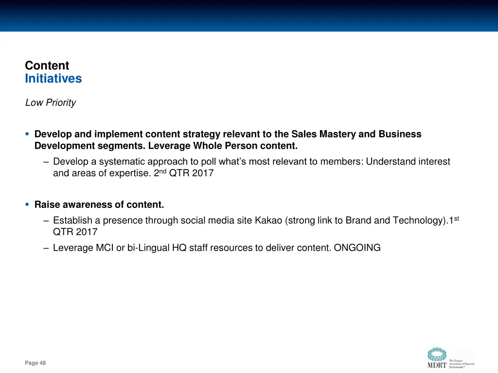 content initiatives 5