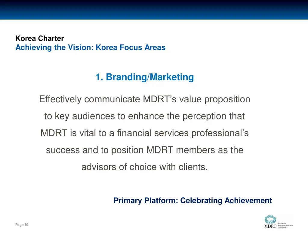 korea charter achieving the vision korea focus